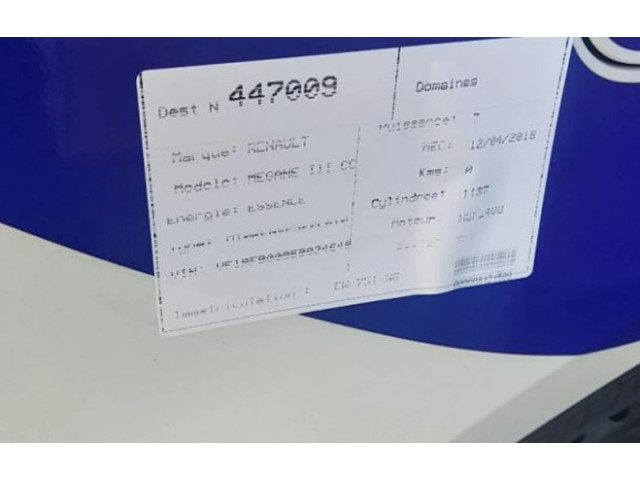 Jednotka ABS 28515242313, 10062532541   Renault Megane IV 2016