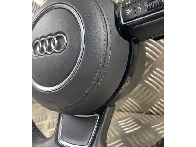 Volant Audi A8 S8 D4 4H 2011 4H0419091AF, 4H0880201L  