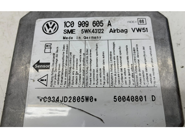 Блок подушек безопасности 1C0909605, 1C0909605A   Volkswagen Transporter - Caravelle T5