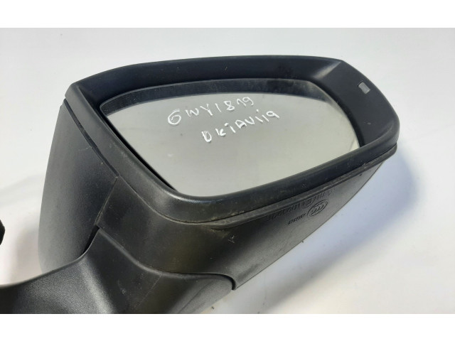 Зеркало электрическое Skoda Octavia Mk3 (5E) 2013 - 2019 года