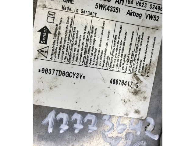 Блок подушек безопасности 6Q0909605AH, 5WK43351 Volkswagen Caddy