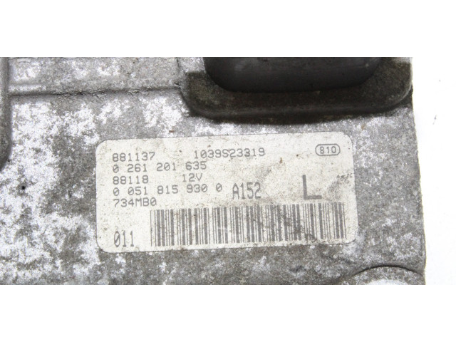 Блок управления двигателя 0261201635, 1039S23319   Fiat Bravo