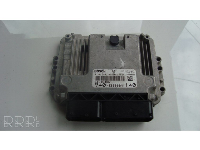 Блок управления двигателя 0281018704, 51915435 Alfa Romeo Giulietta