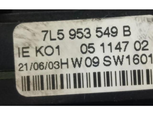 Подрулевой шлейф SRS 7L5953507L, ANILLOAIRBAG   Porsche Cayenne (9PA)