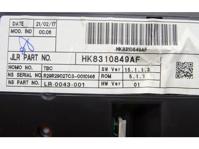 Дисплей M9D319C279BA Jaguar I-Pace