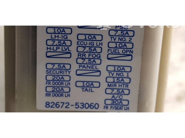 Блок предохранителей 8267253060, 8273053050 Lexus IS 220D-250-350