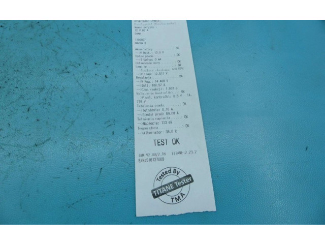 Генератор A2TC0091, IMPRK1105867 Mazda 3 I