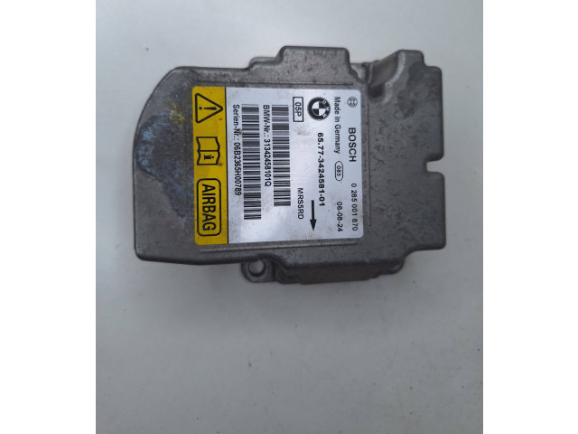 Блок управления надувных подушек 0285001870, 3424581   BMW X3 E83