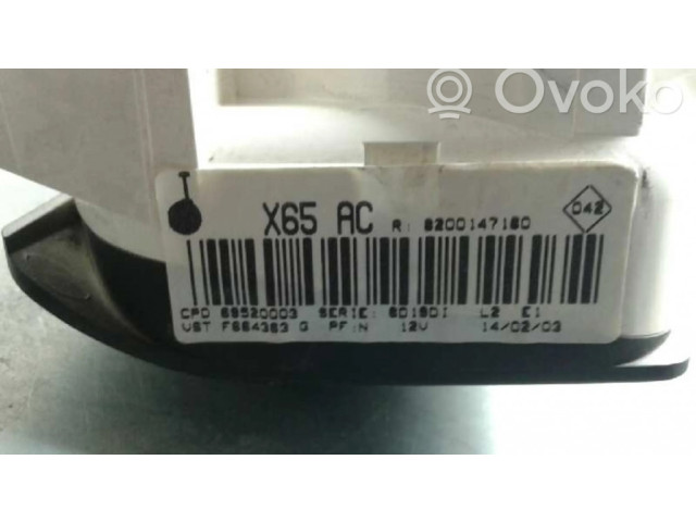 Блок управления климат-контролем 69520003, 1000000044010 Renault Clio II