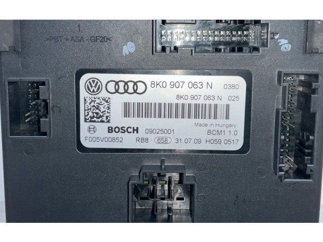 Блок комфорта 8K0907063N Audi Q5 SQ5