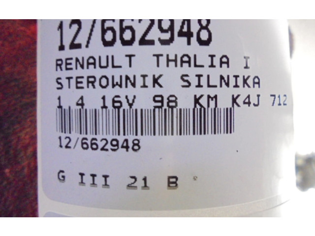 Řídící jednotka 8200059086, 8200059086 Renault Thalia I 2004