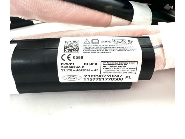 Боковая подушка безопасности 34298245E, 34298246E   Ford Puma