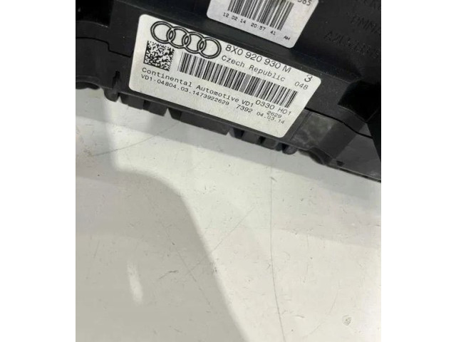 Панель приборов 8X0920930MOE Audi A1