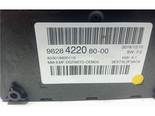 Блок управления навигации (GPS) 9828422080 Citroen Berlingo