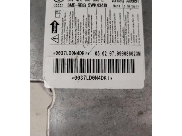 Блок подушек безопасности 4F0959655B, 4F0959655B Audi A6 S6 C6 4F