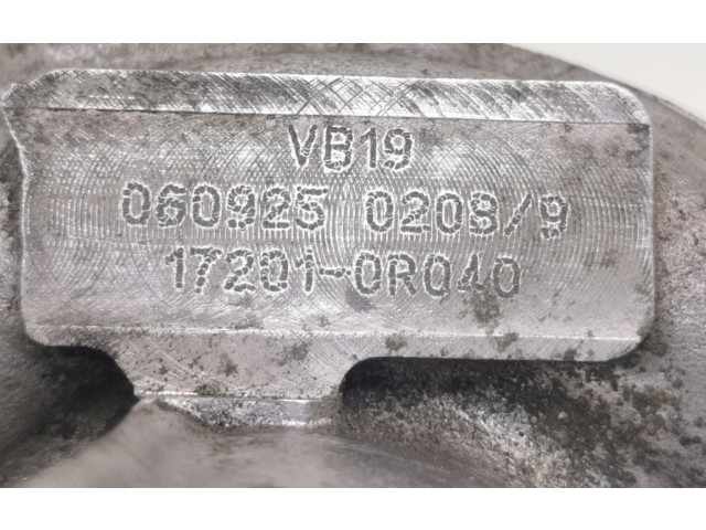 Turbodmychadlo Турбина 172010R040, 0609250208 Toyota Avensis T250 2.0 L4 1ADFTV