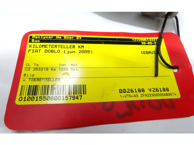 Přístrojová deska  Fiat Doblo 2011   