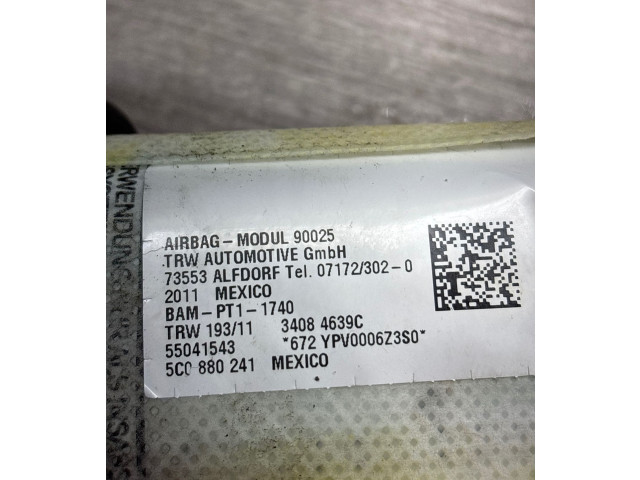 Подушка безопасности в сиденье 5C0880241, 34084639C   Volkswagen Jetta VI