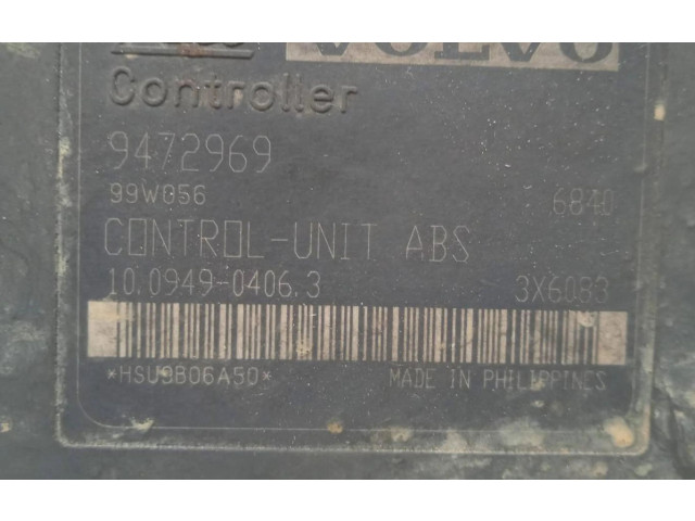 Блок АБС 9472968   Volvo  S80  1999 - 2003 года