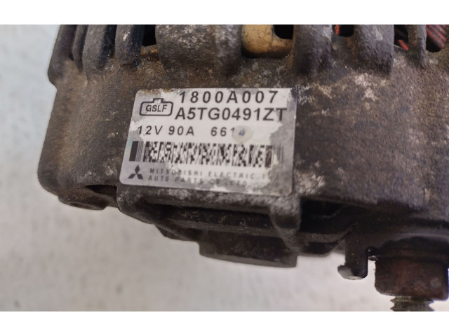 Генератор 1800A007, A5TG0491ZT Mitsubishi L200