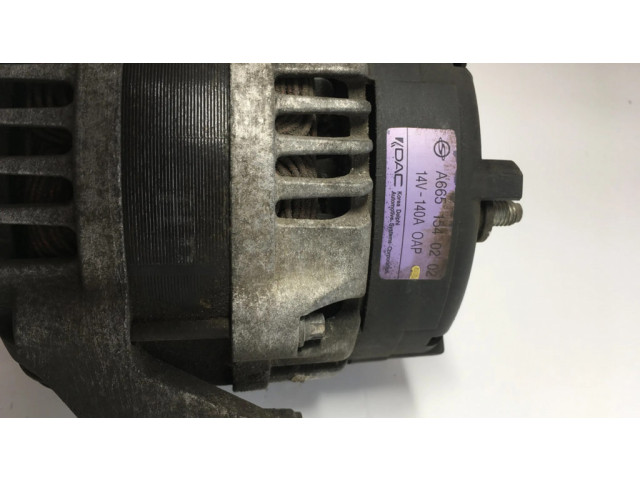 Генератор A6651540202 SsangYong Kyron 2.0