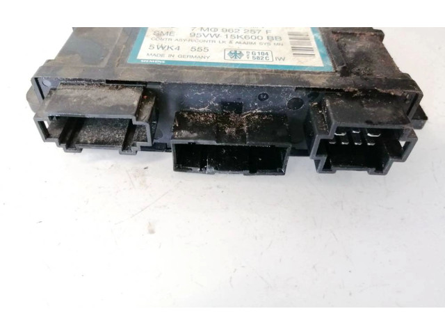 Блок комфорта 7m0962257f, 95vw-15k600bb Seat Alhambra (Mk1)