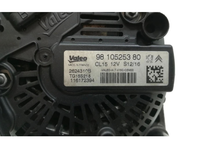 Генератор 9810525380 Citroen Berlingo