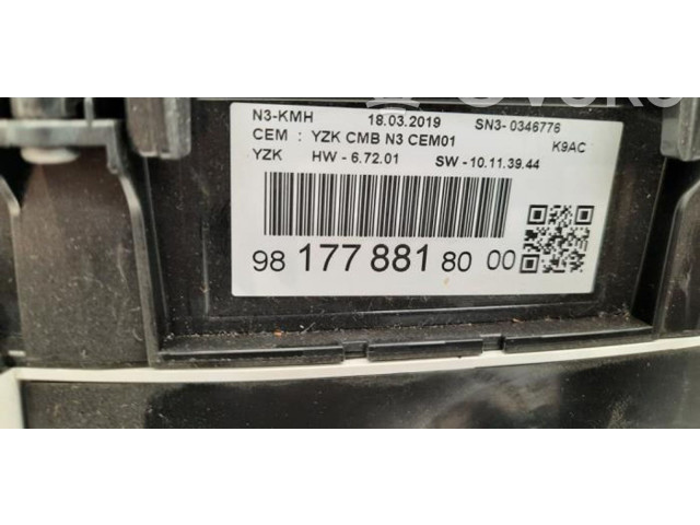 Přístrojová deska Citroen Berlingo 2019 9817788180