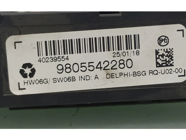 Блок управления 9805542280 Citroen C-Elysée