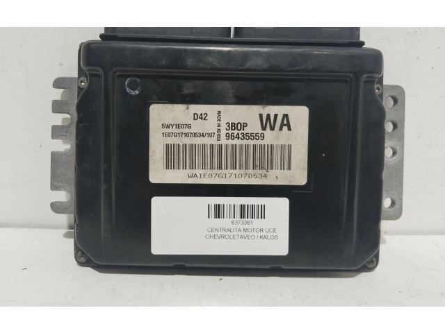 Řídící jednotka 96435559 Chevrolet Aveo 2008