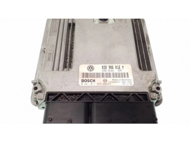 Řídící jednotka 038906016M, 0281011856 Volkswagen Transporter - Caravelle T5 2012