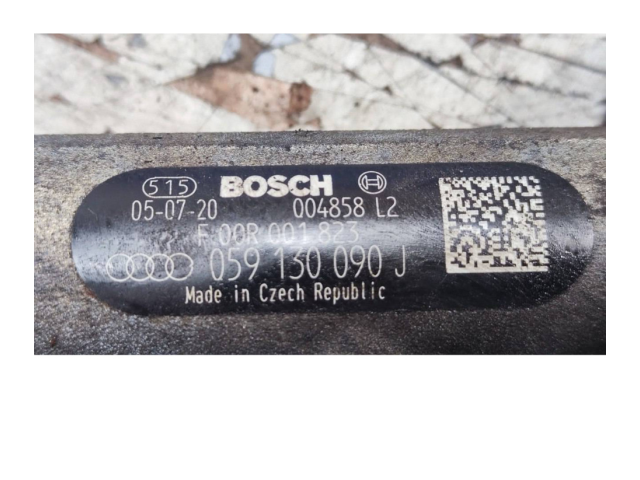 Топливная рампа 059130090J, 057130764B Audi A6 S6 C6 4F для двигателя BMK