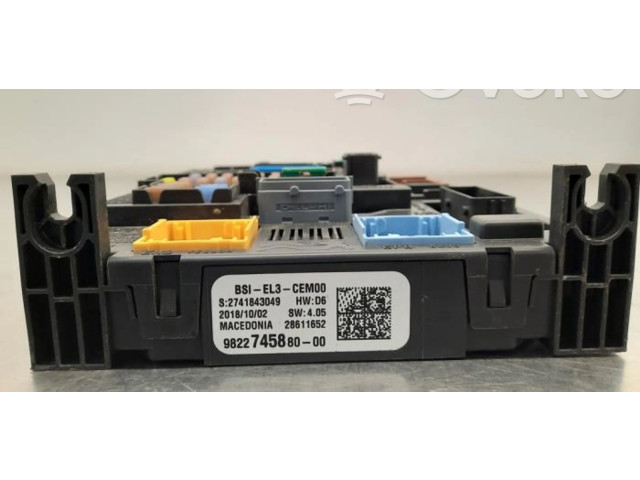 Pojistková skříňka 9822745880 Peugeot Expert 2018