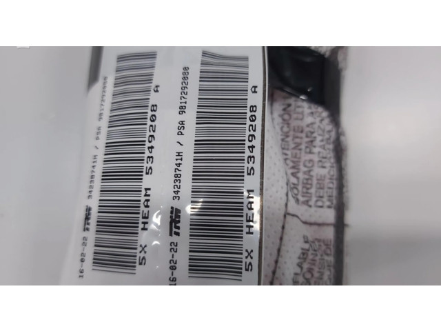 Боковая подушка безопасности 9817292080, PAREM Citroen Berlingo