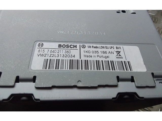 Блок управления двигателя 1K0035186AN, 1K0035186   Volkswagen Caddy