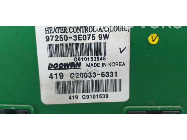 Блок управления климат-контролем 972503E075 KIA Sorento