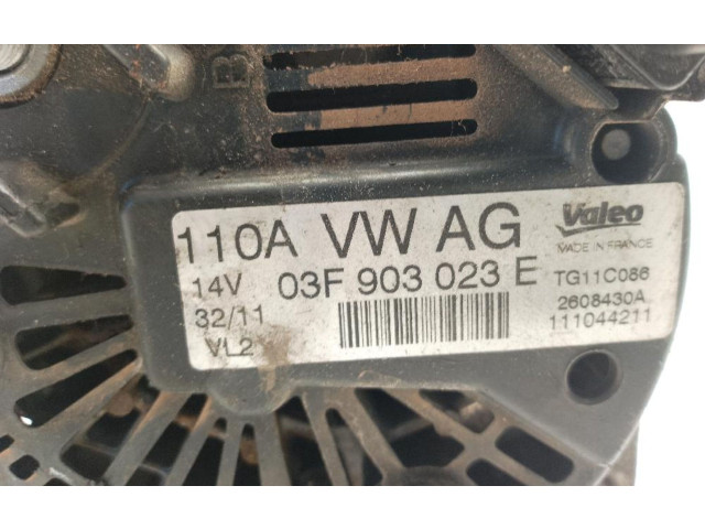 Генератор 03F903023E   Skoda Fabia Mk2 (5J)  