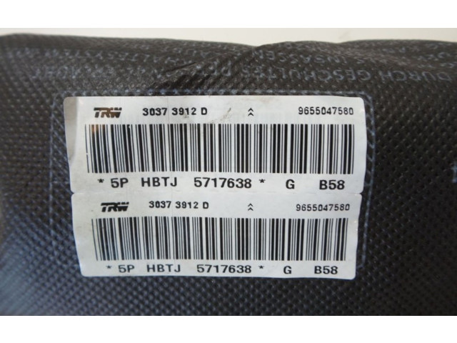 Подушка безопасности в сиденье 9655047580, 9655047580   Citroen C4 Aircross