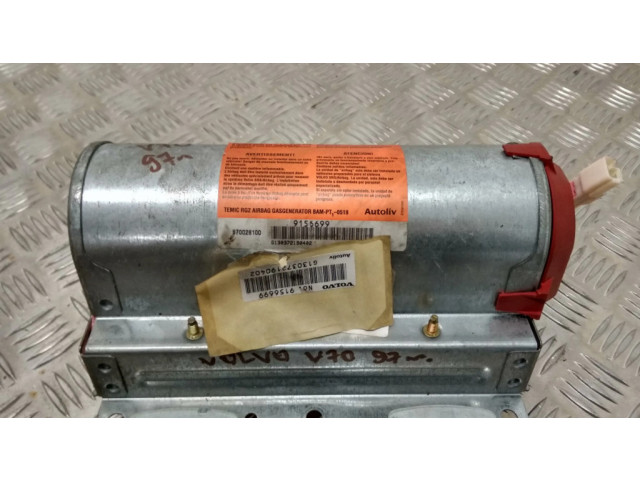 Подушка безопасности пассажира 9156699, G130372190402 Volvo V70