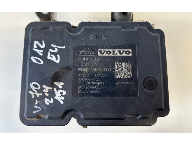 Блок АБС 30681619, 000404972C1   Volvo  V70  2008 - 2013 года
