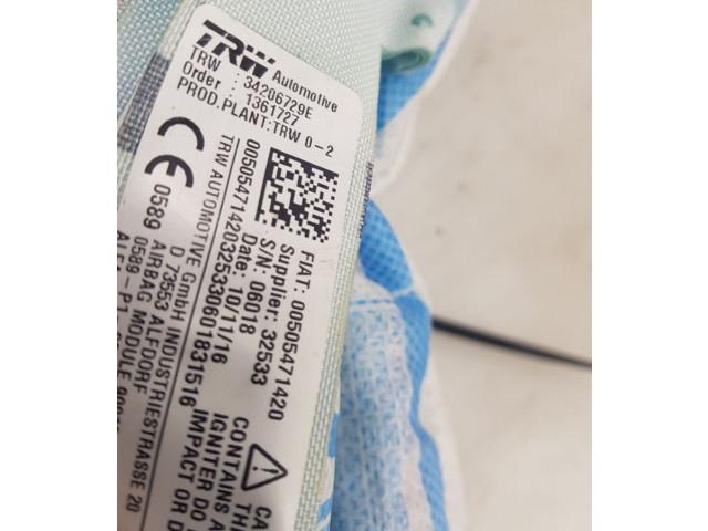 Боковая подушка безопасности    Alfa Romeo Giulia