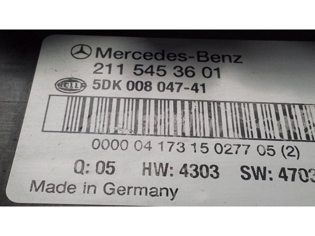 Блок комфорта 2035450701   Mercedes-Benz E W211   