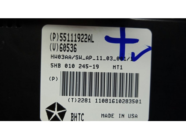 Блок управления климат-контролем P56046290AB, P55111922AL   Jeep Grand Cherokee