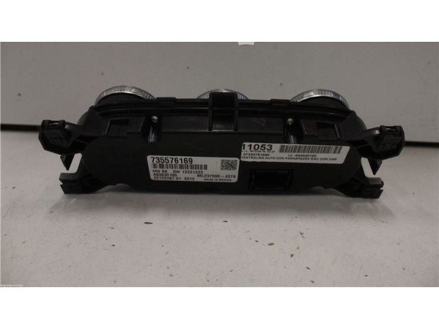 Блок управления климат-контролем 735636722, 735579711 Fiat 500L