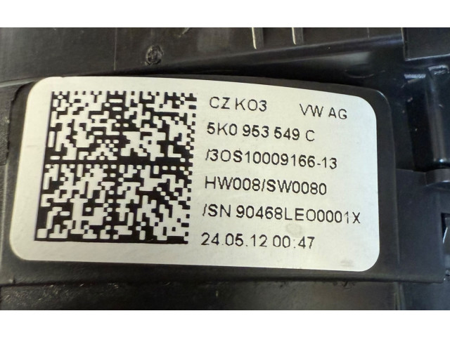 Подрулевой шлейф SRS 5K0953549C, 5K0953507BA   Skoda Octavia Mk2 (1Z)