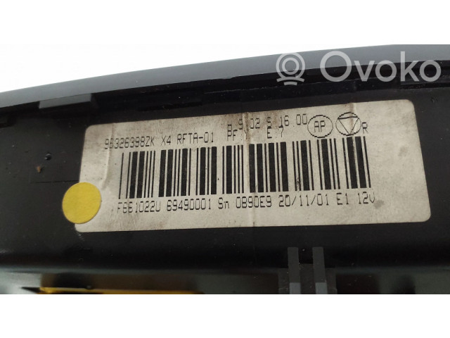 Блок управления климат-контролем 96326398ZK   Citroen C5