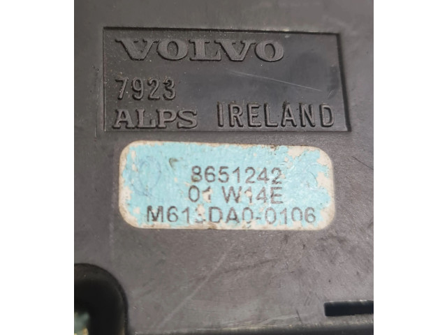Блок управления климат-контролем 8651242, 01W14E   Volvo XC70