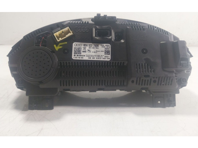 Панель приборов 80A920790K, 80A920790K   Audi Q5 SQ5       