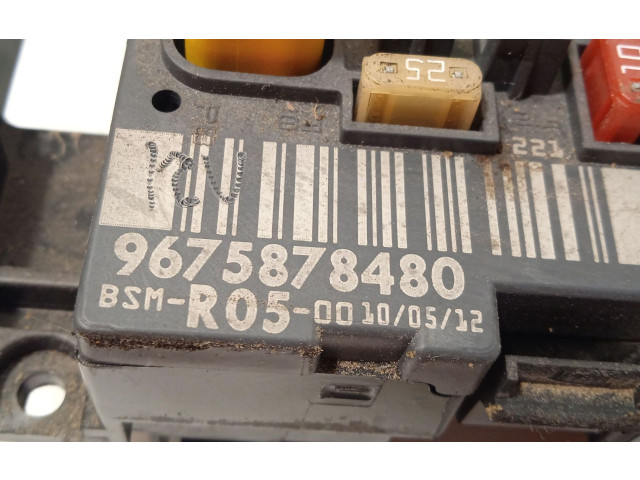 Модуль управления BSM 9675878480, 9807028780 Peugeot 308