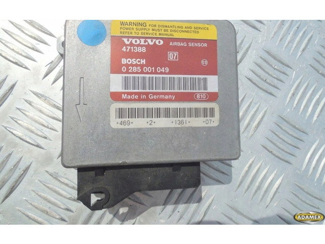 Блок подушек безопасности 0285001049   Volvo 460